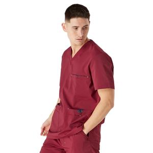 Camiseta Médica de Trabajo para Hombre, Uniforme Cómodo de Manga Corta, Personalizable, para Clínica, Marca Privada - Product Image 2