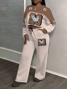 Survêtements pour femmes, coupe ajustée professionnelle, décontractés, pour la salle de sport, vente chaude, logo personnalisé, survêtements pour femmes - Product Image 6