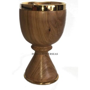 Suministro directo de fábrica La mejor calidad Acacia Madera Hecho Diseñador simple Vino tinto y cerveza Vasos DE COPA DE LA India - Product Image 3