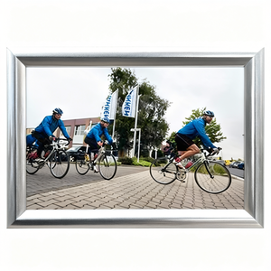 FRANKEN DIN A4 Aluminum Silver Picture <b>Frame</b> 25.9 X 34.6 X 1.6 cm Metal <b>Frame</b> - Product Image 2