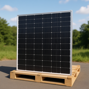 Panneau solaire monocristallin bifacial de type N 600W à haute efficacité, cellule de 210 mm, certifié TUV pour palette - Product Image 3