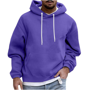 Prix d'usine avec services OEM Nouveau Streetwear Sweats à capuche pour hommes Couleur personnalisée Pull surdimensionné Sweat à capuche lourd Pull personnalisé - Product Image 1