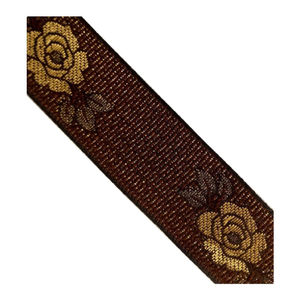 Cinta tejida bordada Jacquard estilo doble cara - Product Image 1