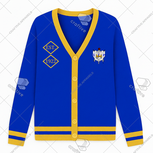 Suéter Universitario de Punto Acrílico de Invierno Sigma Gamma Rho Sorority SGRho con Bordado - Product Image 6