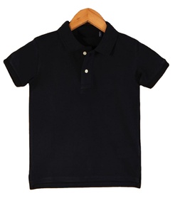 Enfants Top Qualité Haute Vente 100% Coton OEM & ODM Personnalisé Prix de Gros Col Demi-Manches Solide Respirant Garçons T-shirts - Product Image 1