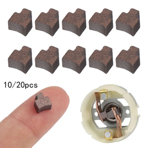 Piezas de herramientas RS550, piezas de <span class=keywords><strong>destornillador</strong></span> eléctrico, piezas de cepillo de carbono, Motor de repuesto de cepillo de carbono, cepillo de carbono de cobre - Product Image 1