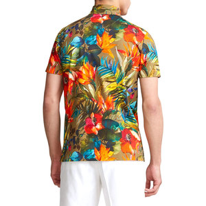 Logo personnalisé T-shirt de polo de golf pour hommes Tissu confortable fabriqué au Pakistan T-shirt de polo de golf pour hommes - Product Image 2