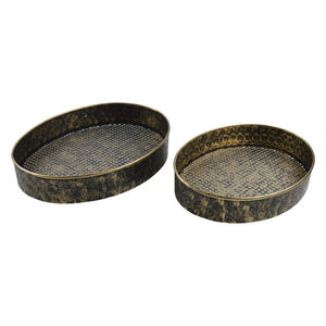 Star Shaped <b>Tray</b> Hotel Luxury Silver Metal <b>Mirror</b> <b>Tray</b> Decorative Serving <b>Tray</b> Custom Logo for Home Decoration - Product Image 6