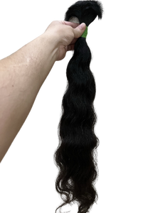 Nueva llegada máquina trama cabello humano Remy paquetes a granel tamaño personalizado embalaje directamente de los exportadores indios - Product Image 3