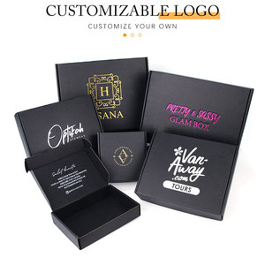 Cajas de envío Cajas de correo de cartón corrugado para embalaje Regalos artesanales Productos para fiestas de Bodas de pequeñas empresas - Product Image 4