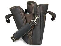 Acheter Sac en cuir véritable Messenger Sling Business Executive Sac en cuir pour ordinateurs portables Sac pour document hommes Porte-documents Bureau Sac à main Sac