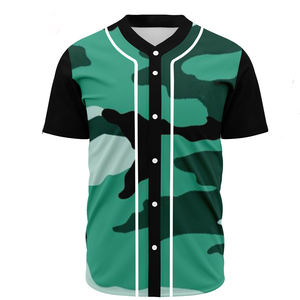 Sublimación cosida personalizada Camisetas de béisbol en blanco para jóvenes Uniformes de equipo Jersey de softbol de punto doble al por mayor - Product Image 3