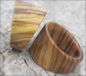 Anneaux de serviette en bois modernes et écologiques de la meilleure qualité pour les tables à manger de la maison de l'hôtel-Taille personnalisée Elegant Partyware - Product Image 3