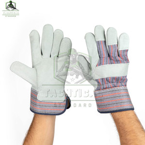 Gants de sécurité de haute qualité pour hommes, en cuir de mouton véritable, confortables, respirants, flexibles, sans silicone, nouveaux - Product Image 3