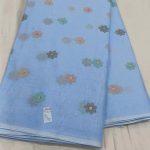 Bordado de tela de algodón mal hecha para material de disfraces - Product Image 1