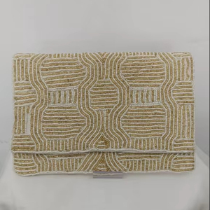 Elegant Beaded Clutch Purse for Wedding and Celebration Use Stylish Beaded Clutch Purse for Modern Women Accessories Cheap Price - Product Image 1