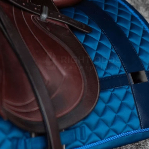Almohadilla de sillín multiusos personalizada de alta calidad, cómoda doma inglesa, equipo de equitación hecho con relleno de algodón y poliéster - Product Image 2