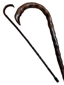 Bâton de marche en bois fabriqué à la main Design sculpté sur mesure-Cadeau ou aide à la mobilité pour hommes et femmes pour la randonnée - Product Image 3