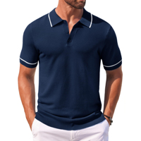 Chemise décontractée d'été pour homme, taille XL, en maille, anti-plis, imprimée, manches courtes, polyester/coton, service OEM personnalisé de gros de qualité supérieure