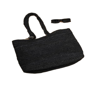 คุณภาพสูงกำหนดโลโก้ได้เองกระเป๋าชายหาดปอกระเจาผ้าฝ้ายกระเป๋าผ้าใบลายตัวอักษรโปรโมชั่น - Product Image 1