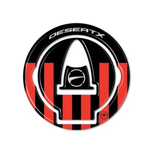 Adesivi 3D Protettivi per Tappo Serbatoio Moto Compatibili con Ducati DesertX 2023-5, per Decorazione e Uso con Logo Casco - Product Image 2