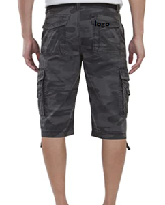 En gros Hommes de Ceinture Messenger Cargo Short Reg et Big and Tall Tailles 100% Coton Importé Bouton fermeture Laver À La Machine - Product Image 6