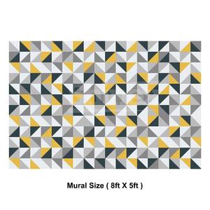 Mosaïque murale traditionnelle pour la maison, design élégant, texture réfléchissante, verre avec une brillance subtile, 10 mm, écologique pour les hôtels et les écoles - Product Image 1
