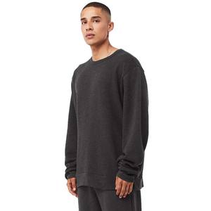 Loose Fit <b>Black</b> <b>Mens</b> Sweatshirts <b>Fleece</b> Jumper Thick Crew Neck Pullover Classic Warm Winter Sweat Shirt - Product Image 2