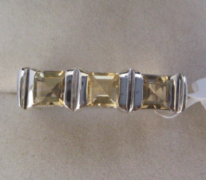 Shah Gems Women's Natural Citrine Crystal <b>Ring</b> <b>925</b> Sterling <b>Silver</b> - Product Image 1