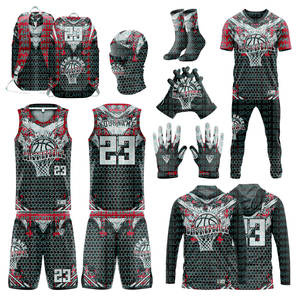 Paquete de oferta de baloncesto ligero más vendido OEM, ropa deportiva de poliéster BSCI personalizada, diseño impreso de talla grande 2025 - Product Image 1