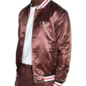 Chaqueta de Satén para Hombre, Nueva Tendencia, Transpirable y Cómoda, Chaqueta de Satén para Hombre, Nueva Chaqueta de Invierno de Satén para Hombre con Estilo - Product Image 3