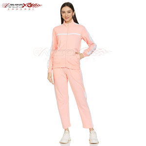 Survêtement de sport pour femmes en tissu polyester pour le fitness, le yoga et la course à pied Survêtement en polyester à manches longues - Product Image 1