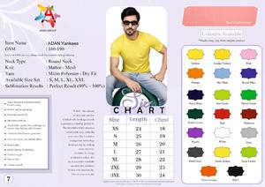 T-shirt en micro polyester à col rond de qualité exportable pour l'entraînement en salle de sport et le sport avec sensation de confort, disponible à un prix abordable - Product Image 6