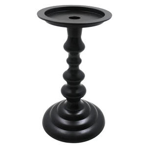 New Decorative Metal Candle <b>Pillar</b> Holder Black Color For Home Wedding Christmas Tabletop <b>Lighting</b> Decor Handmade Bulk - Product Image 4