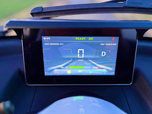 Scooter Eléctrico Eu con Tracción en las Cuatro Ruedas, Batería de Litio Doble, Asientos de Cuero, Vehículo de Nueva Energía, Motocicleta Pequeña Multiusos, Mini Auto Eléctrico - Product Image 2