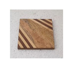 Offre Spéciale sous-verres en bois naturel personnalisables différentes tailles tampons en résine d'ardoise pour thé café utilisation de la table à la maison-le plus populaire - Product Image 2