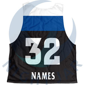 100% Polyester personnalisé fait boîte crosse imprimé réversible uniforme maillot unisexe séchage rapide respirant - Product Image 6