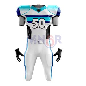 Nouvel arrivage Uniformes américains personnalisés Uniformes de sport Logo personnalisé Meilleur matériau Uniformes de football américain Slim Fit OEM - Product Image 5