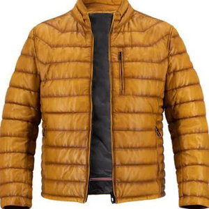 Puffer Jacket Diseño de logotipo para hombres chaquetas acolchadas de invierno para hombres - Product Image 4