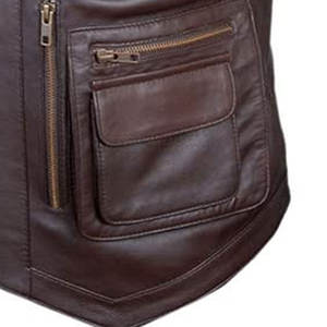 Veste en cuir de haute qualité, respirante, personnalisée, design haut de gamme, vêtements de mode 2026 - Product Image 5