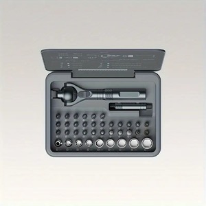 VMAN TOOLS Ratchet Screwdriver <strong>Set</strong> 40in 1 <strong>Socket</strong> <strong>Set</strong> and Magnetic Screwdriver Bit <strong>Set</strong> with Rotatable Ratchet Handle - Product Image 2