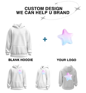 2025 Custom Hoodies Manufacturer 100% Cotton Heavy Weight Full Zip up Hoodie Puff Print Sweatshirts Full Face Zip Hoodie - Product Image 3