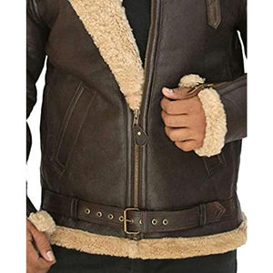 Color personalizado y logotipo impreso profesional Premium B3 chaquetas de alta calidad transpirable Shear-Ling lienzo hecho a mano por artesanos - Product Image 4