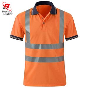 Edición especial Hi Vis Polo Shirt Safety Reflective Short Long - Product Image 5