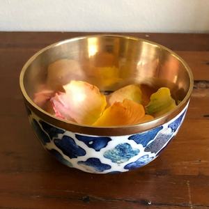 Handmade Luxury Brass Bone Inlay Bowl Custom Metal <b>Gift</b> and Home Decoration for Sauce and Spices Wholesale - Product Image 2