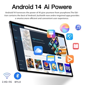 <span class=keywords><strong>Tablet</strong></span> Android 14 da 10.1 Pollici, 12GB RAM 128GB ROM, 4G LTE Dual SIM, Octa Core, IPS, con Funzione Chiamata <span class=keywords><strong>per</strong></span> <span class=keywords><strong>Lavoro</strong></span> e Studio - Product Image 3
