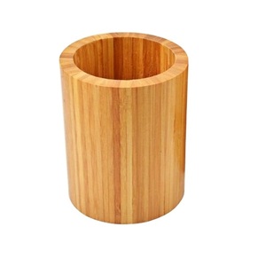 Finition naturelle Durable Stylo Porte-Crayon Bureau Bureau Table Top Décor Stylo Brosse Ou Cartes De Visite Titulaire De Stockage - Product Image 1