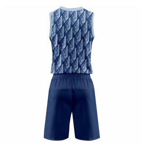 Ensemble d'uniformes de basket-ball d'été à marque privée pour l'équipe, couleurs personnalisées, shorts de sublimation, séchage rapide et respirant - Product Image 3