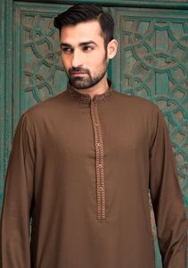 Salwar Kameez Kurta vêtements indiens et péruviens pour hommes, nouveaux modèles pour Eid 2023 - Product Image 4