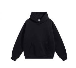 Sweat-shirt surdimensionné tendance streetwear à la mode, vente chaude, logo personnalisé, sweat-shirt lourd pour hommes - Product Image 2